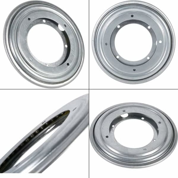 IC 5,5 tommer galvaniseret hul rund drejeskive, fuld hardware base, drejeskive base