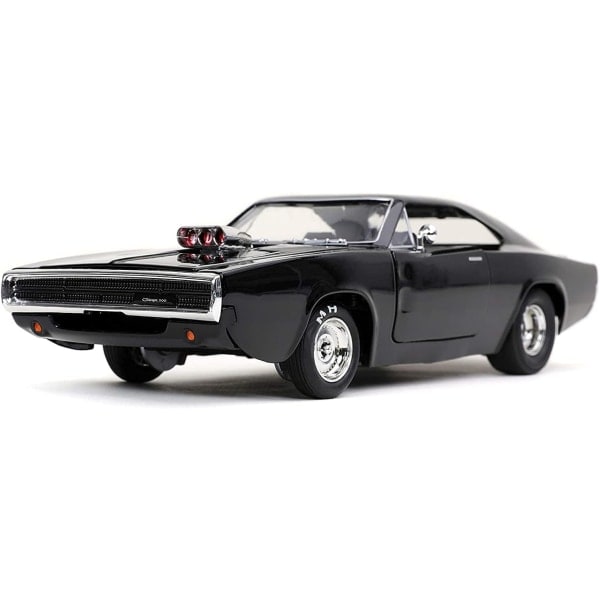 IC Leksaker FF9 DOMS 1327 Dodge Charger 1/24 Auto, Musta