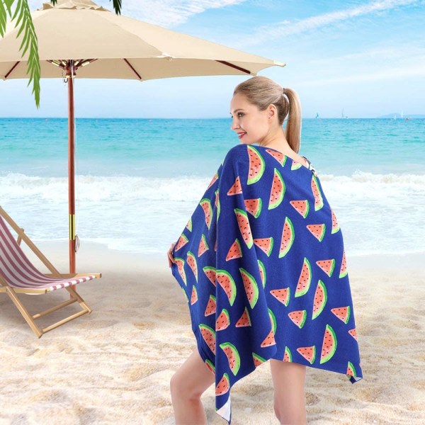 IC Strandhåndkle, overdimensjonerte strandhåndklær i mikrofiber #5