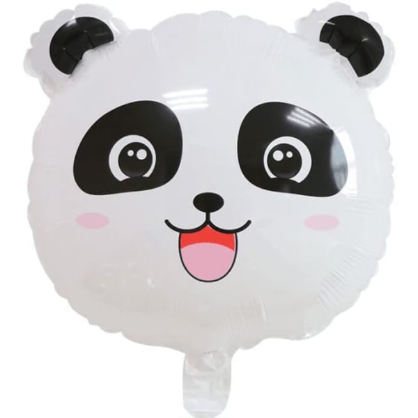 IC Panda Folie Ballong Party Dekor Djur Tema Födelsedagsfest Baby Shower Tillbehör Zoo Djurballonger Panda Party Tillbehör (5. hoved)