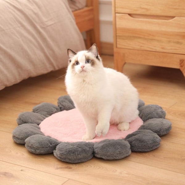 IC Blomform kjæledyrseng seng seng hund grotte hunder sofa teppe seng hund seng rosa