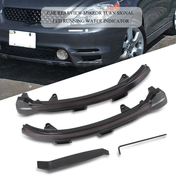 Dynamisk blinklys LED sidespeilindikatorlys for Golf Mk7 for 7.5 7 R Gtd
