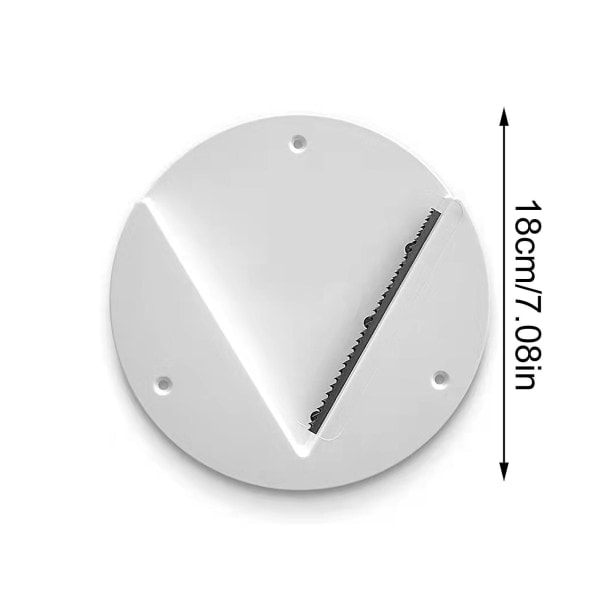 IC Kaapin alle asennettava purkinavaaja Monitoiminen 18 X 1,9 X 18 Cm Pienille purkeille Valkoiset pyöreät maustepullot Koti Keittiötarvikkeet Style1