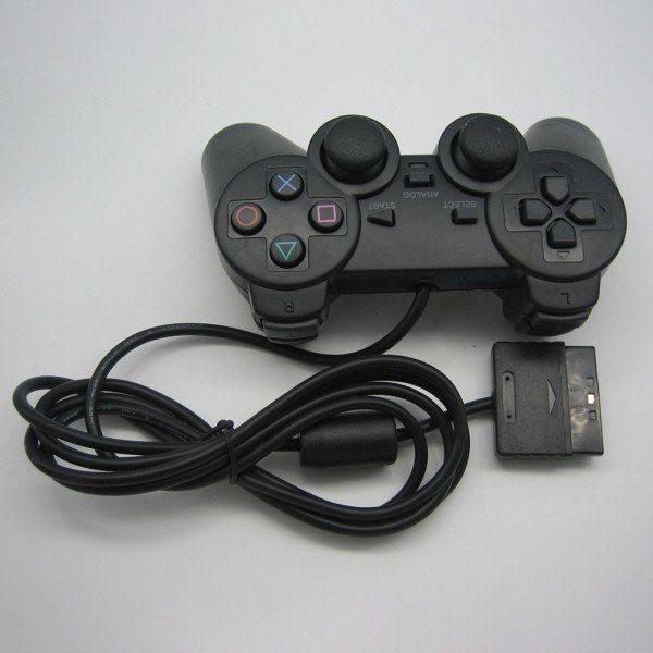IC Trådbunden Spelkontroll Gamepad Joypad Original för PS2 /Playstat
