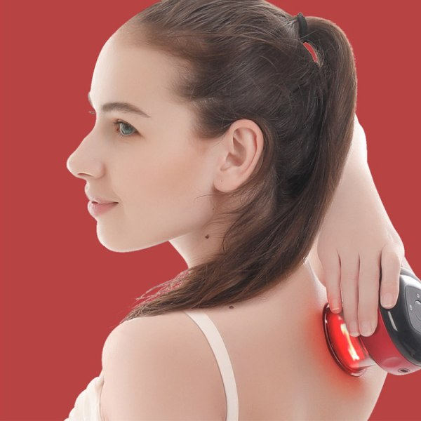 Smart elektrisk koppning Massage sug Vakuumskrapningsterapi 6-växlad