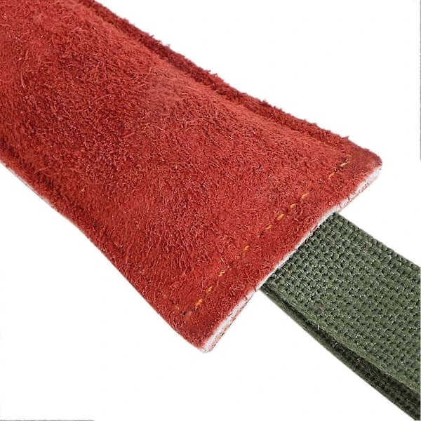 Durable Leather Training Stick/Toy for Dogs with Double Handles