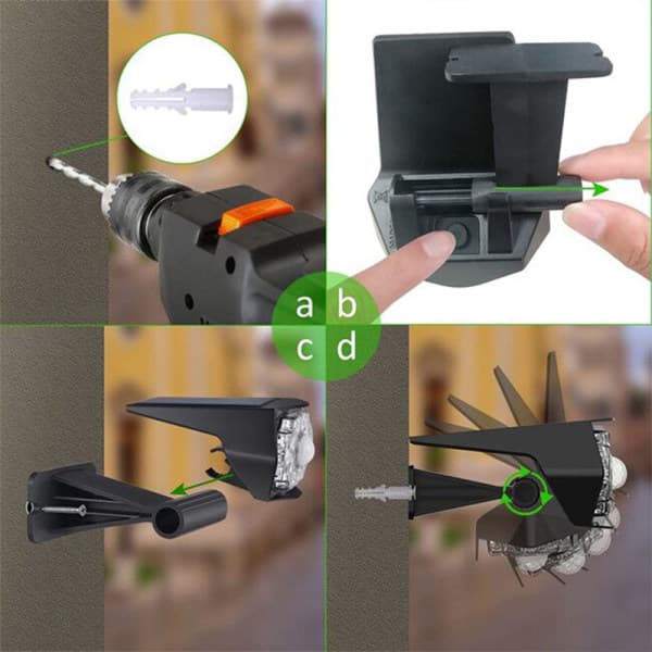 IC 2-pack solcellslampor för utomhusbruk, LED-solcellslampor för utomhusbruk vitt ljus