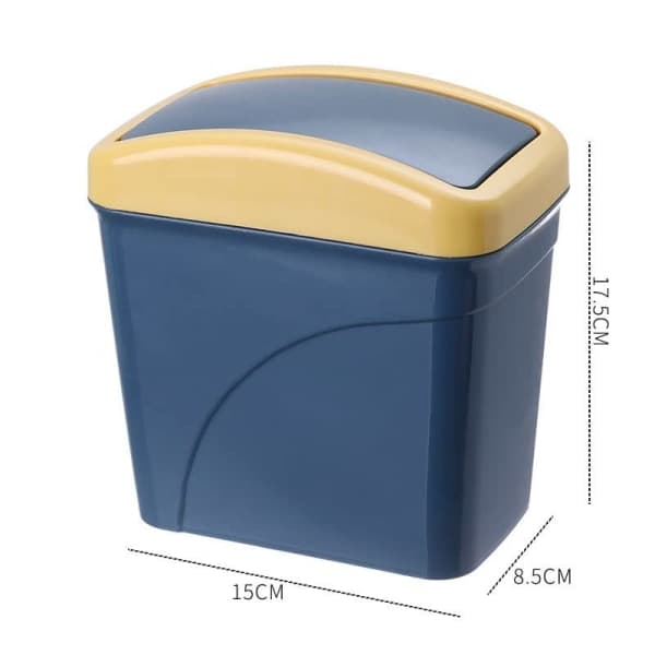 IC Mini klappbar papirkurv for kontor, papirkurv, bærbar mini