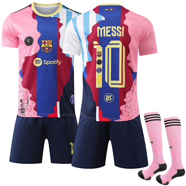 2025-2026 Messi Fodboldkarriere Mindetrøje med Sokker 16