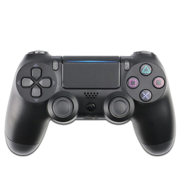 IC PS4-controller trådløs Bluetooth gamepad (sort)