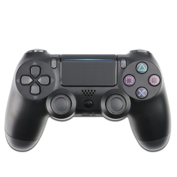IC PS4-kontroller trådløs Bluetooth-spillplate (svart)