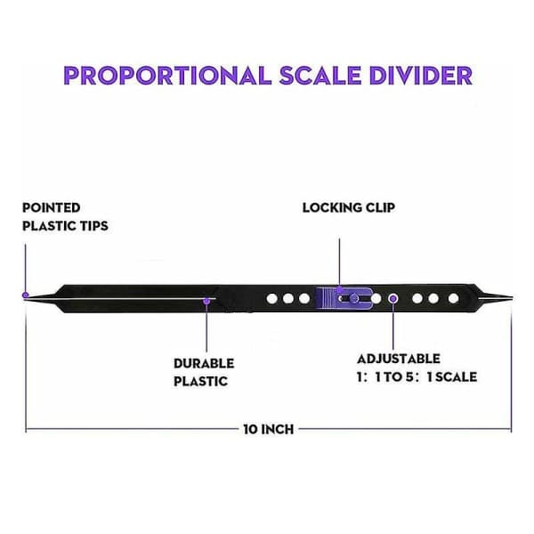IC CNE 10 tommer proportionel skaladeler
