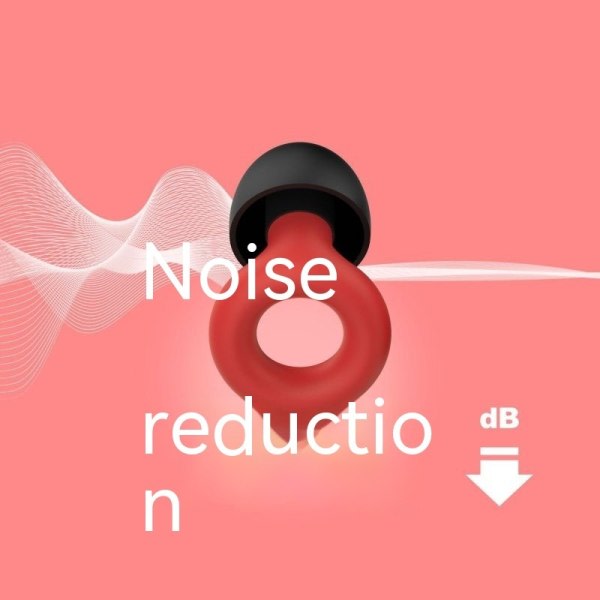 Loop Tysta öronproppar for brusreducering – Supermjukt, återanvändbart hørselbeskyttelse i fleksibelt silikon til sömn, buller blå og hvid farve et par