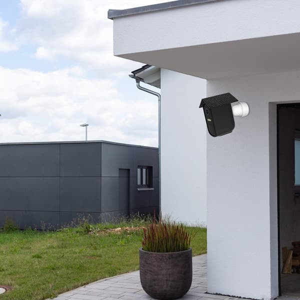 stykker - Sort - Beskyttende - silikonecover - eufyCam - Nem - installation - /snebestandig