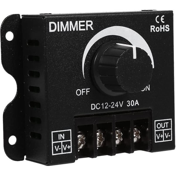 IC Dimningskontroll, 12v-24v 30a LED-strömbrytare Manuell drift Led Strip Monokrom (d-583-a)