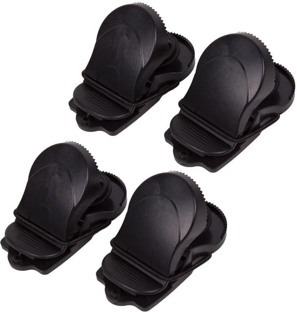Benson Musefælde - 4x - sort - plastik - 90 x 45 mm - med fjeder mekanisme - museklemme