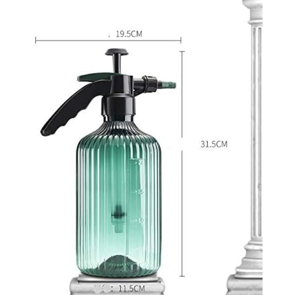 IC Sprayflaske, tom sprayflaske, 500ML PET Plast Triggerpumpe