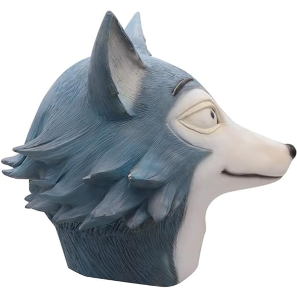 IC Wolf Gloves Tail Cosplay Beastars Fingers Nail Realistic Props (Mask)