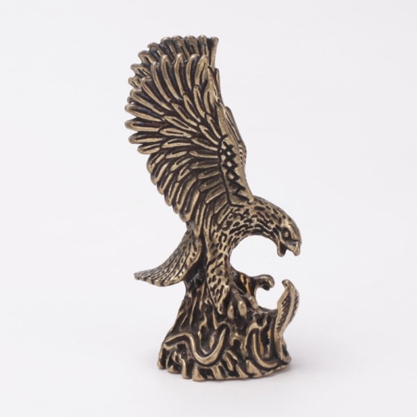 IC Lento kotkan pronssipatsas Miniatyyri messinkihahmo Home Deco