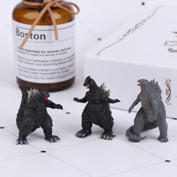 8 stk/ sett Godzilla Vs Kong modell 5 cm actionfigur modell leketøy