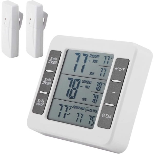 IC Kyl- och FrysTermometer Trådlös Digital Display
