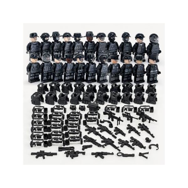 IC Militärserien samlade skurken 22 minifigurer