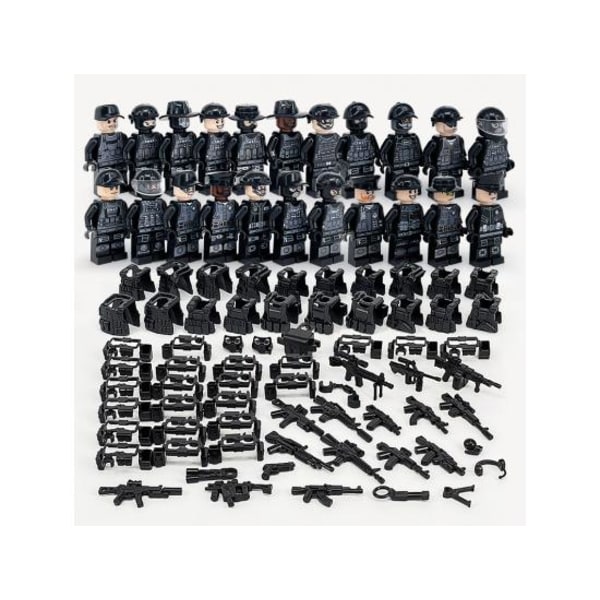 IC Militærserien samlede skurken 22 minifigurer