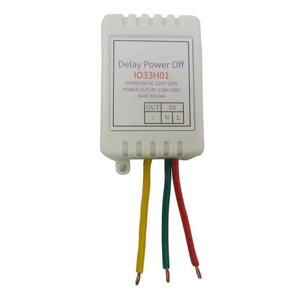 Justerbar Timer Afbrydelsesforsinkelse Controller 1-480 Minutter B
