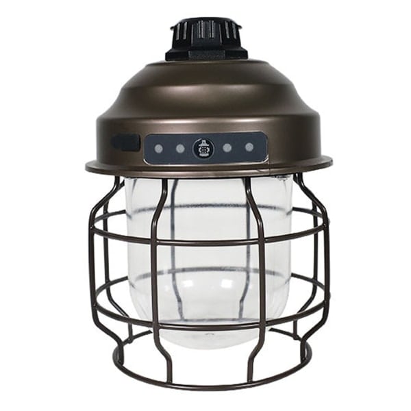 IG LED-leirituli, latautuva riippuva ulkotilaan, retkeilyyn Retro copper