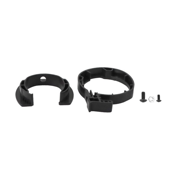 Sammenklappelig låsering udskiftningssæt ABS frontspændering til Xiaomi M365 Pro El-løbehjul Sort 3 x 1,2 cm
