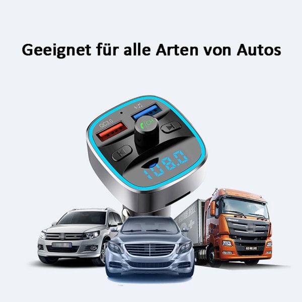 IC Bil MP3 Bluetooth-soitin, handsfree, sopiva autoihin