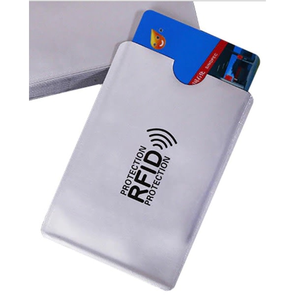 IC 4-pack-RFID beskyttelsesfodral til kontokort