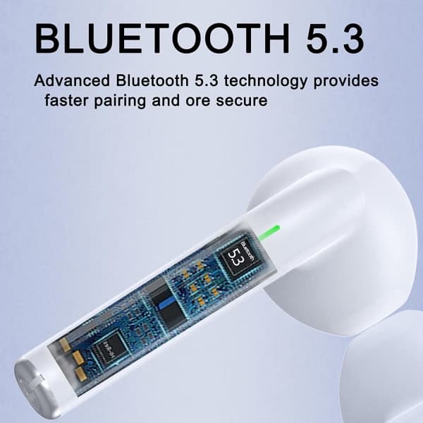 IC NOE Bluetooth-hovedtelefoner, trådløse in-ear-hovedtelefoner