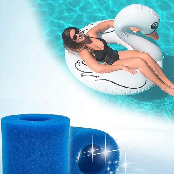 Typ VI svampfilter för Saluspa, ersättningsfilter för Saluspa, för Lay-z Spa-filter, blå