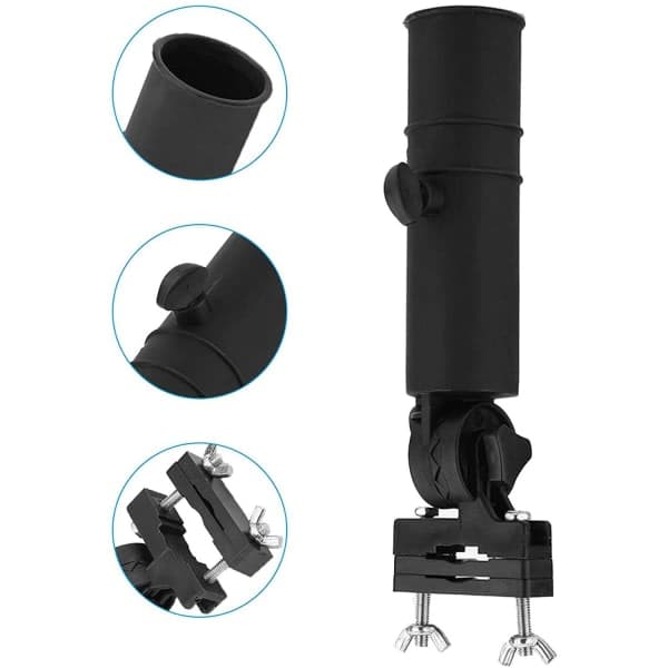 IC Paraplyholder til Golfvogn Sort