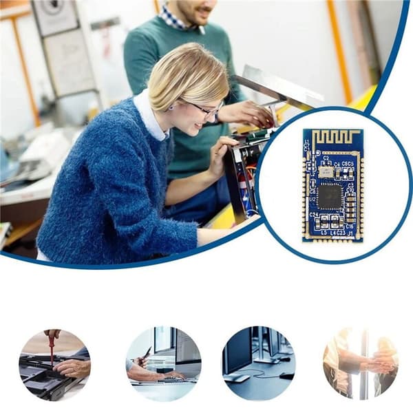 Bluetooth-modul V5.0 Stereo BK3266 AT Omdøpt Seriell Kontrollsender Mottaker