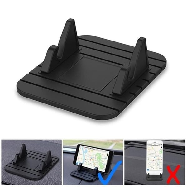 IC Multifunktion Anti-slip Bil Silikon Hållare Mat Pad Dashboard S A1