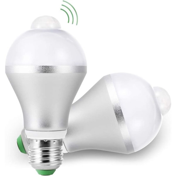 IC LED E27 PIR Bevægelsessensor Pærer, 15W Smart Lys
