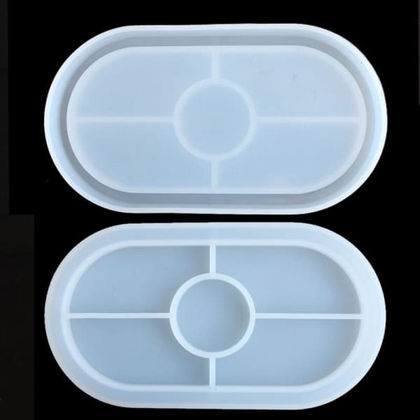 IC Form Askebeger Underlag Fleksibel Silikonform Form ResinCraft Cl