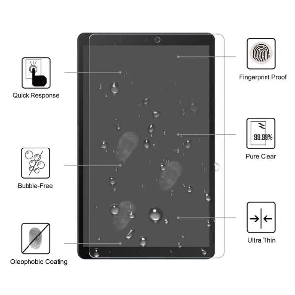 IC Samsung Galaxy Tab A 10.1 2019 - Skjærmbeskyttelse i herdat glass