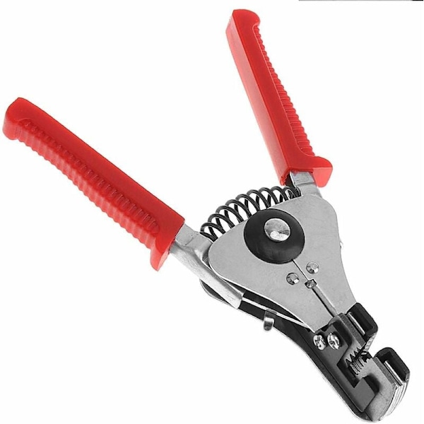 18cm Precision Wire Stripper, Automatisk avisolerare, Kabelskärare, Avisolerare & Avisoleringstång, Multitång för avisolering, skärning, pressning