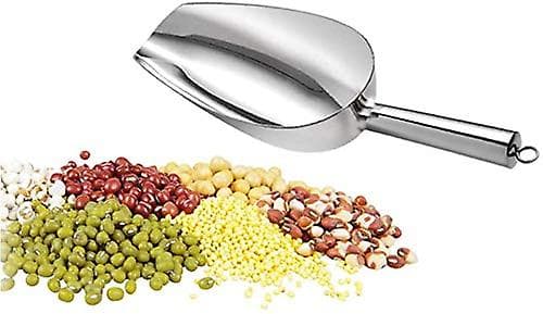 Isskopa, rostfritt stål, isskopa, kaffebönmjölsskopa, matskrapa, matbuffé för barbufféfest