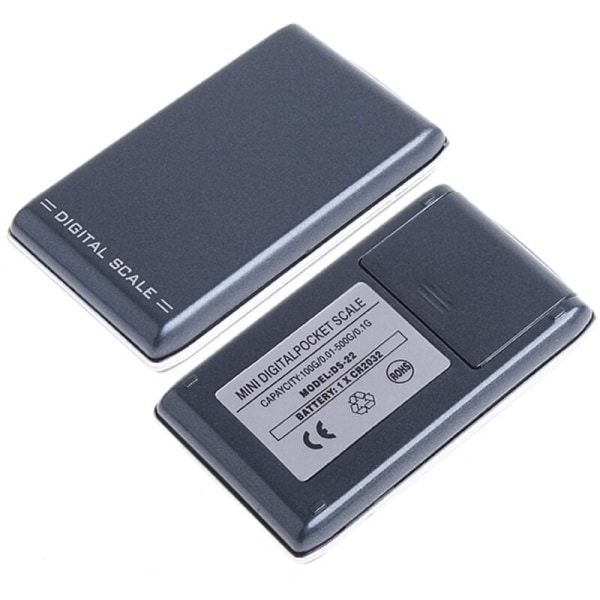 IC Elektronisk Vægt DS-22 Elektronisk Smykkevægt Lille Bærbar Digitalvægt (500g/0,01g)