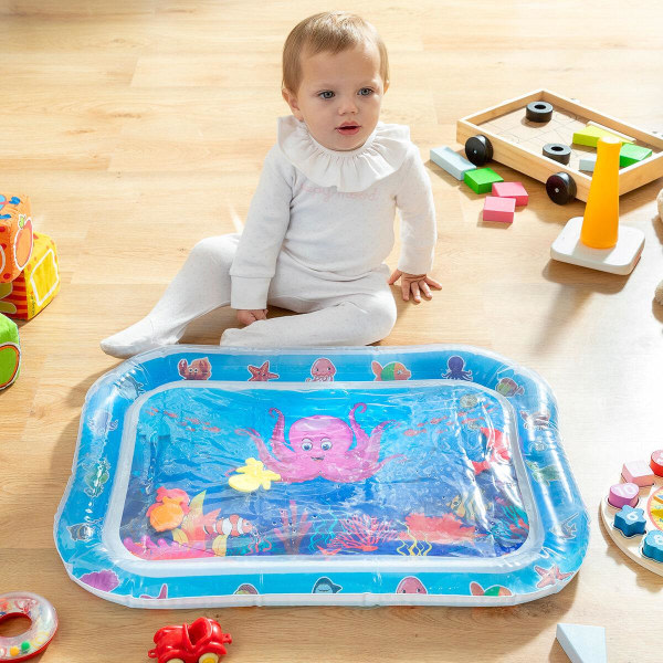 IC Uppblåsbar Lekmatta med Vatten - Babyleksak multifärg