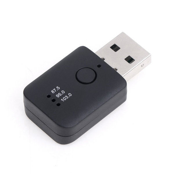 IC Bil Bluetooth 5.1 FM-sender modtager Håndfri Opkald Mini U
