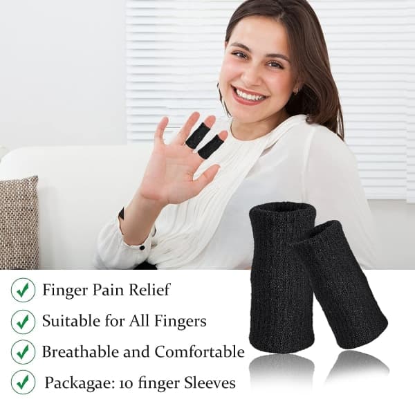 IC 10-pack Fingerkompressionsskydd, Fingerskydd