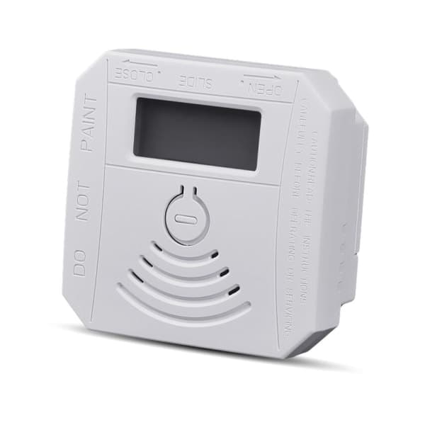 IC GrouopM Mini Kvadratisk Bikakesot Kolmonoxiddetektorlarm LCD-koncentrationsdisplay