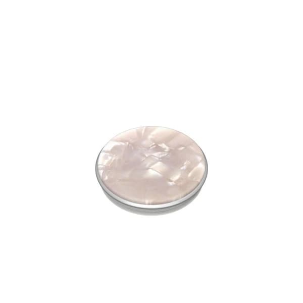 PopSockets Acetat Perlehvit Avtakbart grep med stativfunksjon LUXE