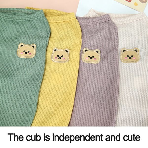IG Kissan ja koiran vaatteet kevät ja kesä lemmikki uusi liivi pentu Teddy
