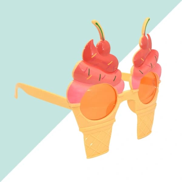 Funny Ice Glasses for Masquerades, Festivals, and Carnivals